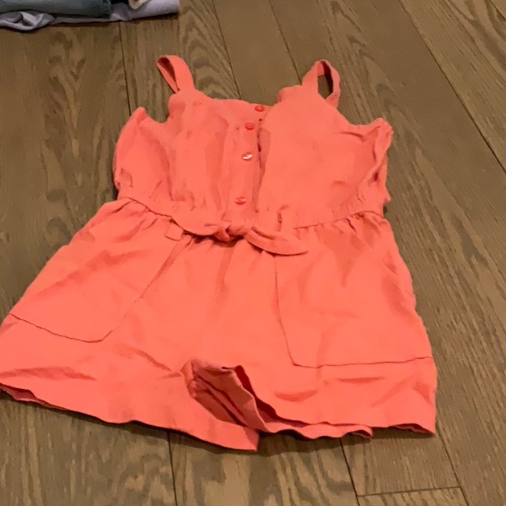 Kids Coral Romper